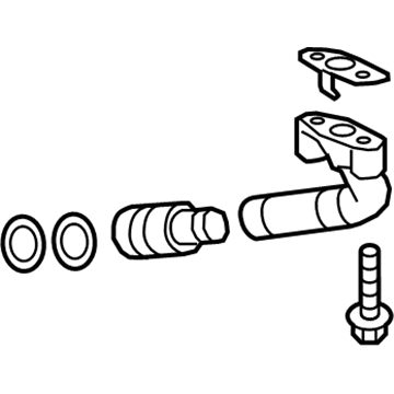 GM 12652349 Oil Return Tube