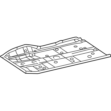 Lexus 58112-50903 Pan,Front Floor,LH