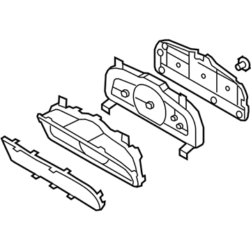 Kia 940012J030 Cluster Assembly-Instrument