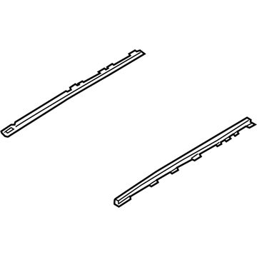 Hyundai 81651-S1000 Rail-PANORAMAROOF RR, LH