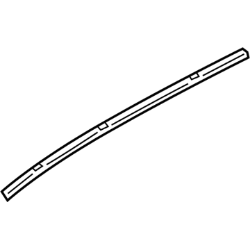 Hyundai 81675-S1000 Side Molding-Panoramaroof, LH