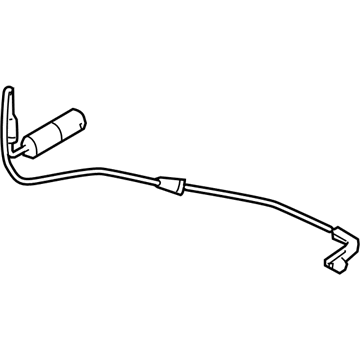 BMW 34-35-6-888-167 Brake Pad Wear Sensor, Front Left