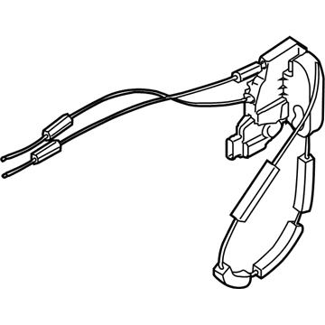 Nissan 80500-ZP71A Front Right (Passenger-Side) Door Lock Actuator