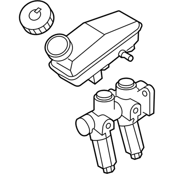 GM 93742398 Cylinder Asm, Brake Master