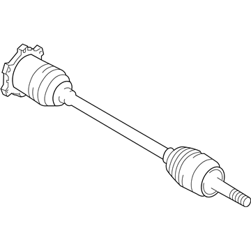 Infiniti 39600-EG00A Shaft Assy-Rear Drive