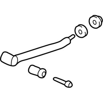 GM 22639751 Rear Suspension Trailing Arm Assembly