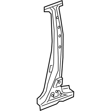 Honda 63610-TGG-305ZZ Stiffener, L. Center Pillar
