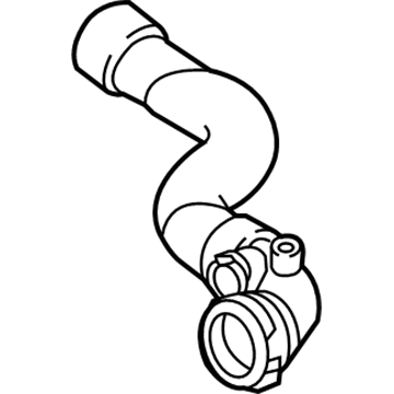 BMW 11-53-7-836-598 Upper Radiator Coolant Hose