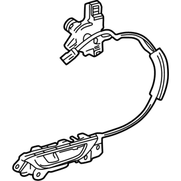 Lexus 69070-78041 HANDLE ASSY, FR DOOR