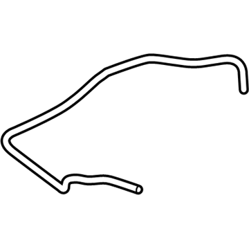 GM 89018409 Engine Coolant Recovery Tank Hose