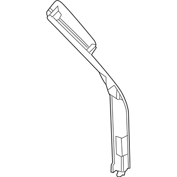 BMW 51-43-3-403-334 Cover, Column D, Right