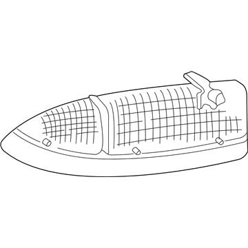 Mopar 55055171AE Driver Side Headlight Lens/Housing