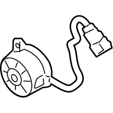 Hyundai 25386-4Z000 Motor-Radiator Cooling Fan