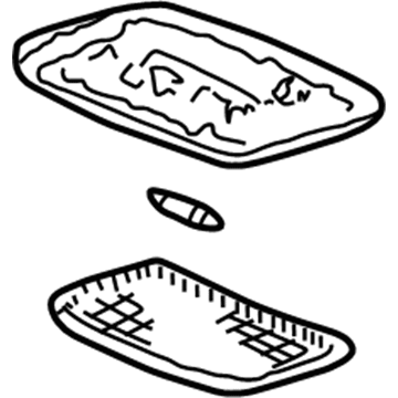 Honda 34250-SV1-A01ZF Light Assembly, Interior (Light Fern)