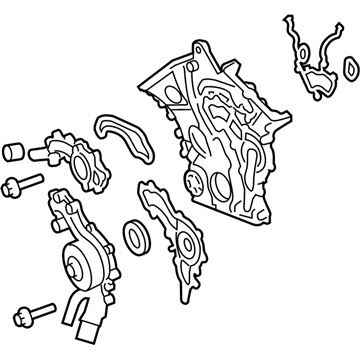 Mopar 5184495AH Cover-Chain Case