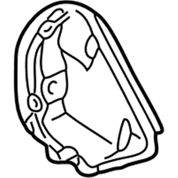 Nissan 78134-8J030 Corner-Rear Fender, RH