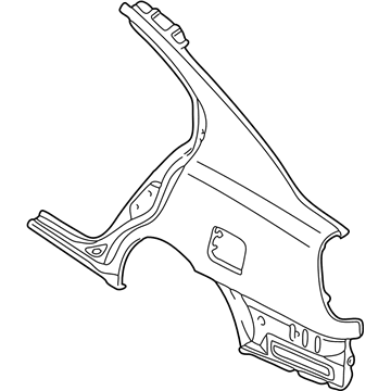 Nissan 78101-8J030 Fender-Rear, LH