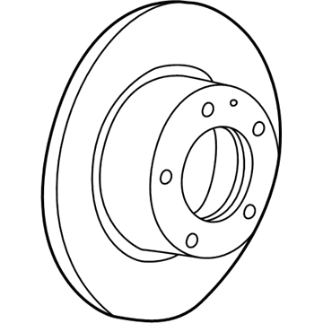 BMW 34-11-6-757-751 Brake Disc