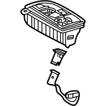 Lexus 55604-50050 Instrument Panel Cup Holder Sub-Assembly