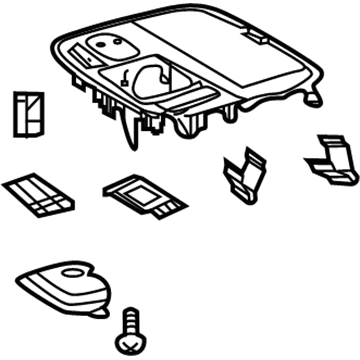 Lexus 58804-50440-B0 Panel Sub-Assembly, Console