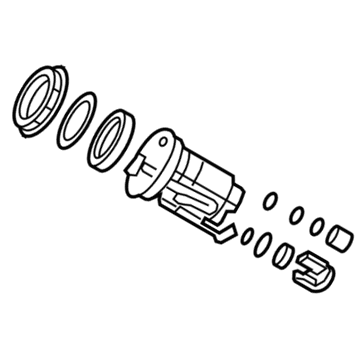 Honda 17048-TK8-A10 Filter Set, Fuel