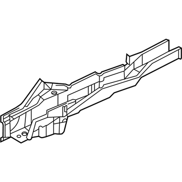 Hyundai 65720-3D100 Member Assembly-Rear Floor Side, RH