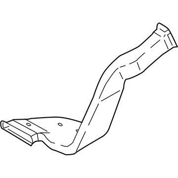 Hyundai 97360-J9000 Duct-Rear Heating, LH