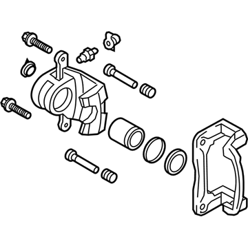 Kia 583102WA00 Rear Brake Caliper Kit