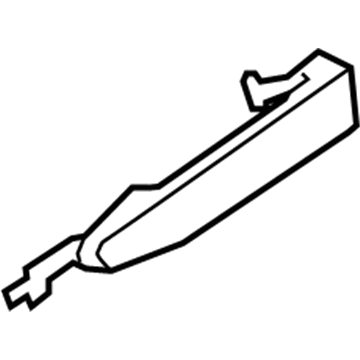 BMW 51-21-2-992-986 Handle Bracket Right