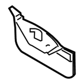 Ford BT4Z-16184-B Deflector