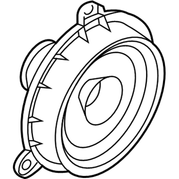 Nissan 28156-1TG0A Door Speaker