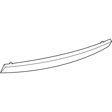Nissan 85090-JA00A Energy ABSORBER-Rear Bumper