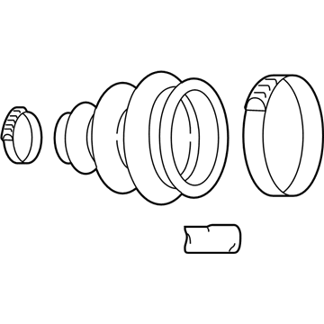 Mopar 4728262 Boot-Half Shaft