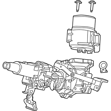 Honda 53211-THX-A51 COLUMN, STEERING (REWRITABLE)