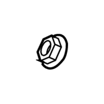 Mopar 6508772AA Nut-HEXAGON FLANGE