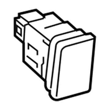 Lexus 84490-53011 Switch Assembly, Back SONAR
