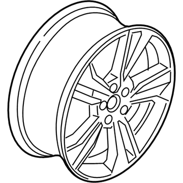 Ford HS7Z-1007-F Wheel, Alloy