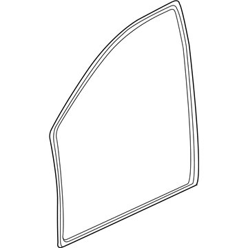 Mopar 5074642AJ WEATHERSTRIP-Front Door Body Mounted