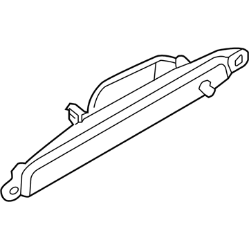 Nissan 26590-7S000 Lamp Assembly-Stop, High Mounting