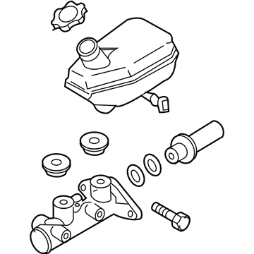Hyundai 58510-4D550 Cylinder Assembly-Brake Master