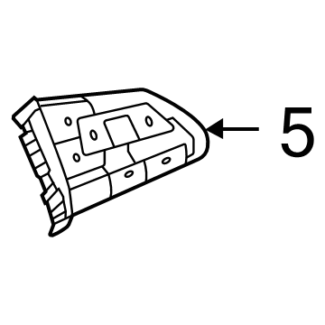 GM 13535957 Radio Switch