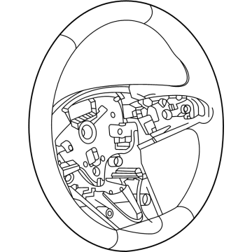 GM 84756021 Steering Wheel