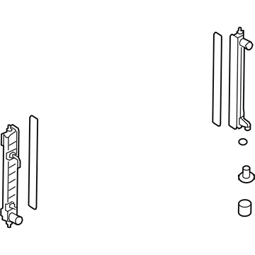 Nissan 21460-1AA0A Radiator Assy