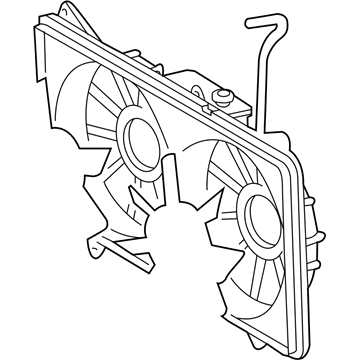 Lexus 16711-46260 Shroud, Fan