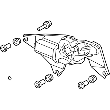 Honda 76700-SCV-A02 Motor Assembly, Rear Windshield Wiper