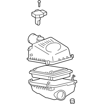 Toyota 17700-28250 Air Cleaner Assembly