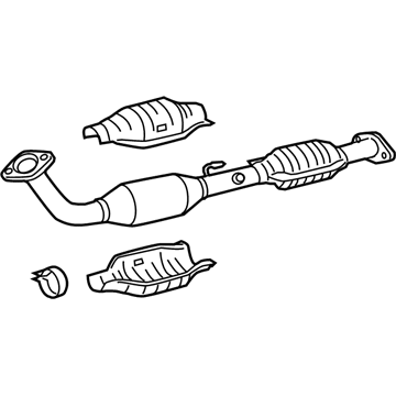 Toyota 17410-0C200 Converter & Pipe