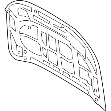 Ford KB3Z-16612-A Hood