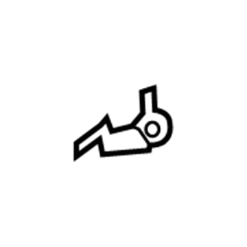 Hyundai 58366-3X000 Lever-Pawl RH
