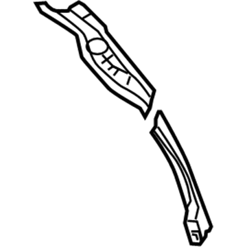 Toyota 61704-0R010 Roof Reinforcement